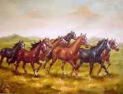 unknow artist, Horses 013